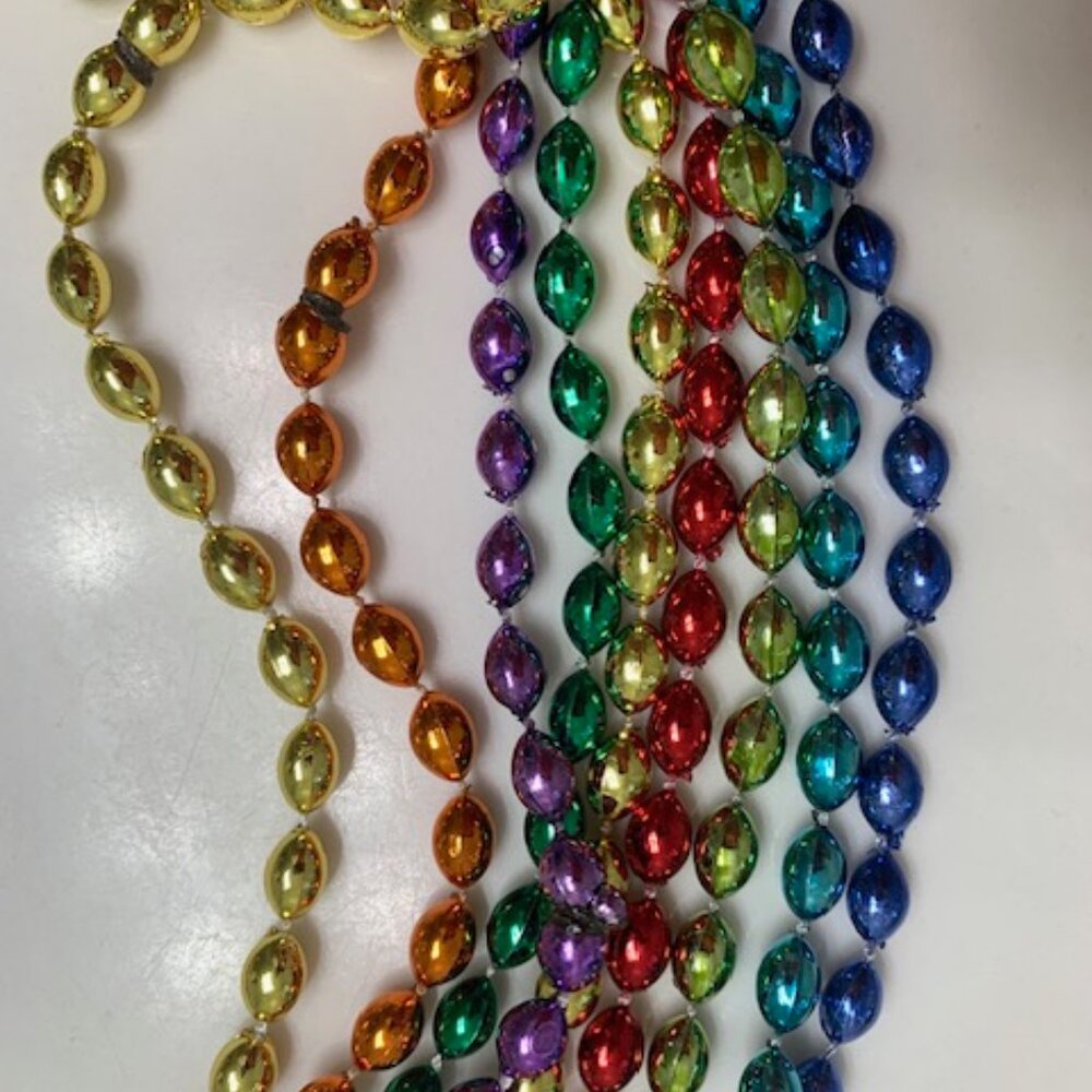 Metallic Bead Necklaces